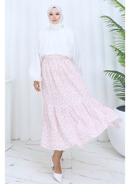 Beli Lastikli Etek 0144-01 Gül Kurusu fiyatları