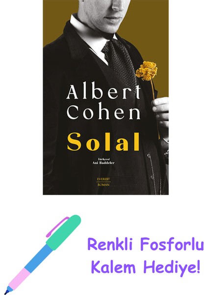 Solal + Yapışkanlı Not Kağıdı