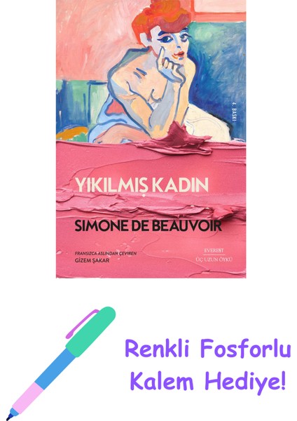 Yıkılmış Kadın + Yapışkanlı Not Kağıdı