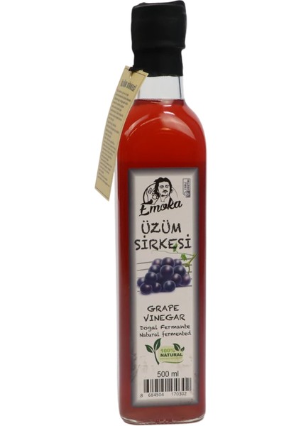 Üzüm Sirkesi Cam Şişe 500ML
