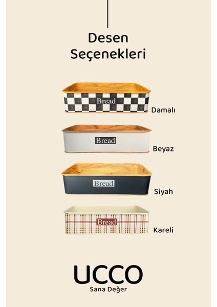 Vintage Beyaz Metal Ekmeklik - Şık ve Dayanıklı Mutfak Ekmek Sepeti, Retro Tarz Sunumluk Mutfak