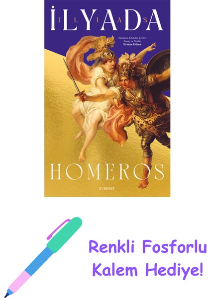 Ilyada (Ciltli) + Yapışkanlı Not Kağıdı