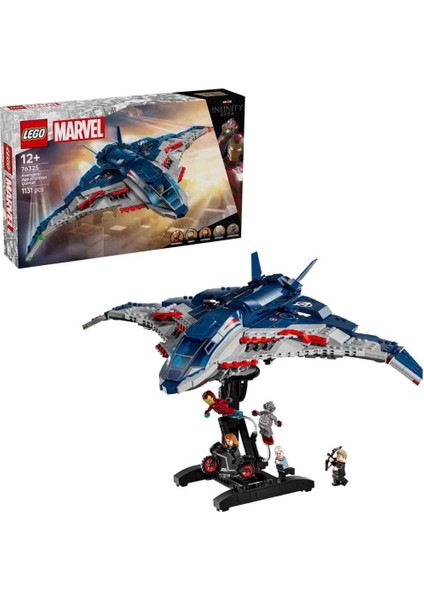 Nessiworld 76325 LEGO Marvel Avengers: Age Of Ultron Quinjet 1131 Parça +12 Yaş