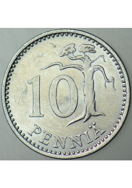 Finlandiya 10 Pennia 1984 Çilaltı. fiyatları