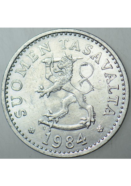 Finlandiya 10 Pennia 1984 Çilaltı. modelleri