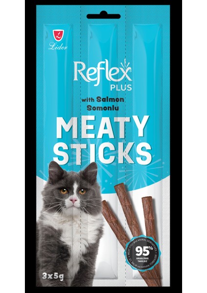 Reflex Meaty Sticks Kedi Ödül Çubuğu 3 x 5 gr 8 Paket modelleri