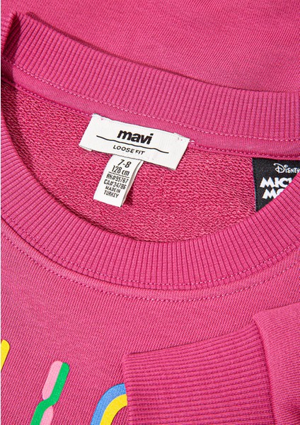 Pembe Kız Çocuk Sweatshirt M7S10142-71085 modelleri