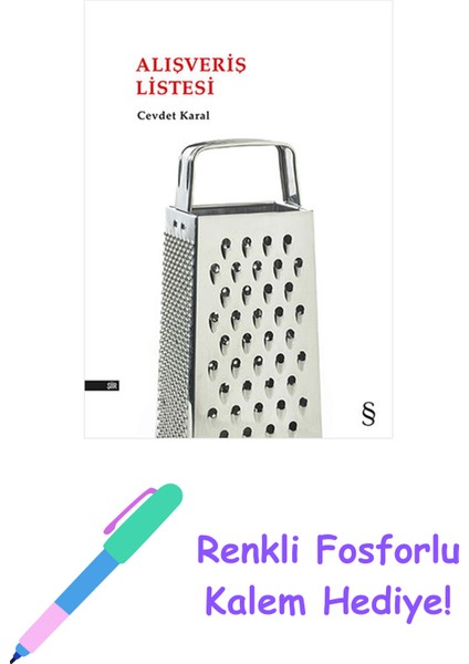 Alışveriş Listesi + Renkli Fosforlu Kalem