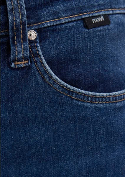 Molly Casual Vintage Koyu Mavi Jean Pantolon 1013683047