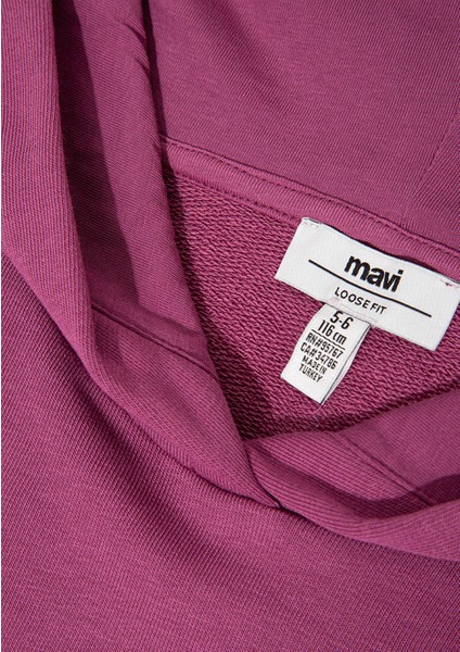 Mavi Logo Baskılı Pembe Sweatshirt 7S10147-70651 modelleri