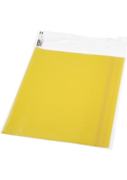 A4 Hazır Defter Kabı 5'li Paket Şeffaf Sarı 20'li Kutu fırsatları