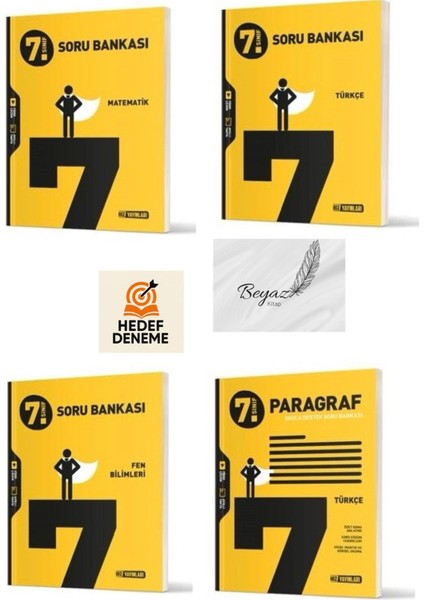 Hız 7.sınıf Matematik Türkçe Fen Bilimleri Paragraf Soru Bankası Hedef Deneme