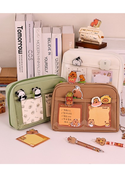 12 Katmanlı Yüksek Kalite Büyük Kapasite Öğrenci Kalem Kutusu Okul Kalemlik (Yurt Dışından) fiyatları