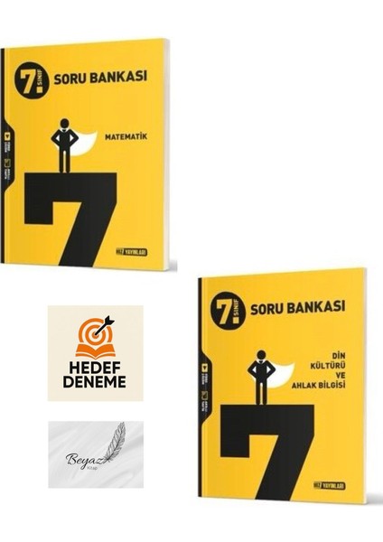 Hız 7.sınıf Matematik Din Kültürü Soru Bankası Hedef Deneme