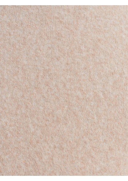 10640 Bisiklet Yaka Yumuşak Dokulu Triko Kazak-A.bej Mel. fırsatları