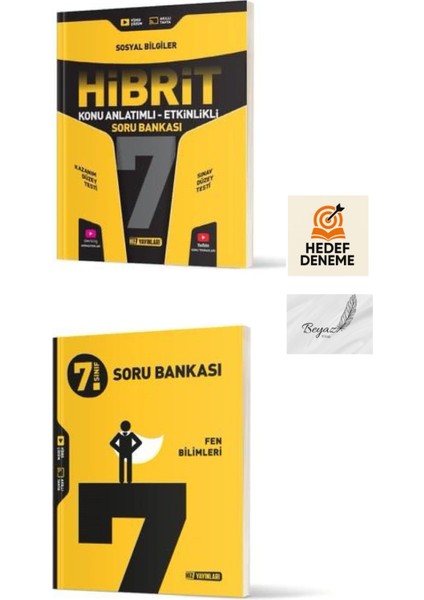 Hız 7.sınıf Hibrit Sosyal Konu Anlatımlı Soru Fen Soru Bankası Hedef Deneme