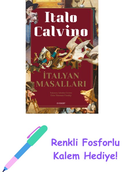 Italyan Masalları + Yapışkanlı Not Kağıdı