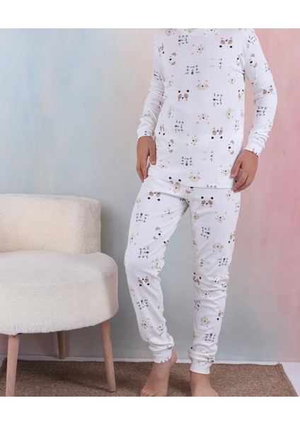 Kedı Desen Erkek Garson Pijama Takımı modelleri