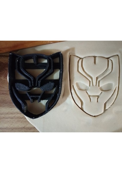 Yeni Kara Panter Çerez Kesici T2892738