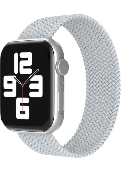 Apple Watch 38MM Ayarlı Solo Silikon Kordon - BEYAZ-(5796) - CHT4515-2367