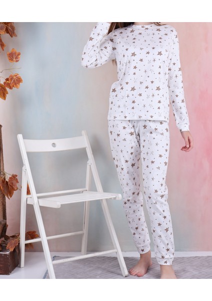 Yıldız Desen Kız Garson Fitilli Pıjama Takımı fiyatları