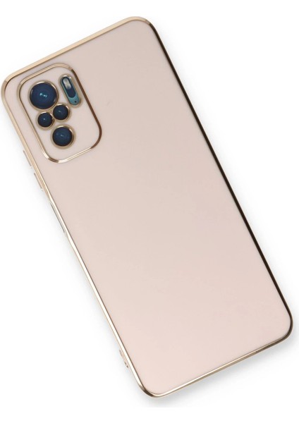 Xiaomi Redmi Note 10 Kılıf Volet Silikon - PEMBE-(5796) - CHT9074-9113 modelleri