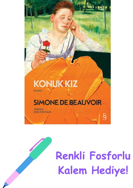 Konuk Kız + Yapışkanlı Not Kağıdı