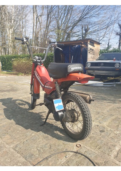 Yeni Honda Moped Cafer Li̇sans Plakasi T4232840