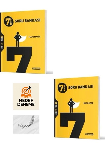 Hız 7.sınıf Matematik Ingilizce Soru Bankası Hedef Deneme