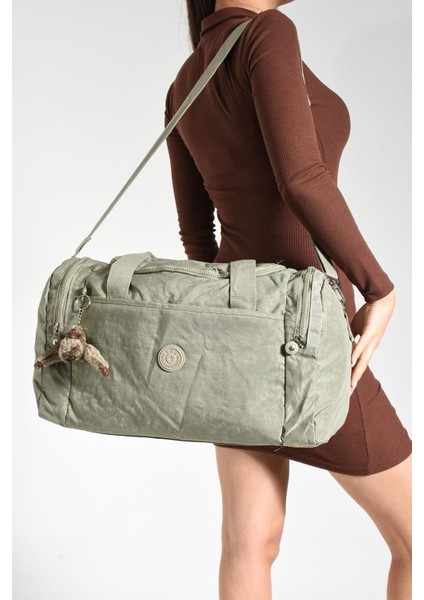 Ultra Hafif Unisex Su Geçirmez Seyahat Spor Çantası Vizon (Model: 571-7B) fiyatları