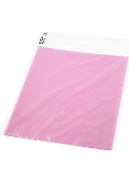 A4 Hazır Defter Kabı 5'li Paket Şeffaf Kırmızı 20'li Kutu modelleri