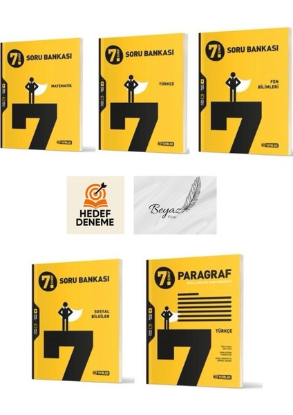 Hız 7.sınıf Matematik Türkçe Fen Sosyal Bilgiler Paragraf Soru Bankası Hedef Deneme