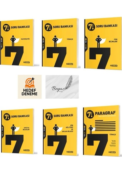 Hız 7.sınıf Matematik Türkçe Fen Sosyal Din Kültürü Paragraf Soru Bankası Hedef Deneme