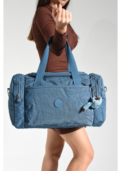 Ultra Hafif Unisex Su Geçirmez Seyahat Spor Çantası Vizon (Model: 571-7B) fırsatları