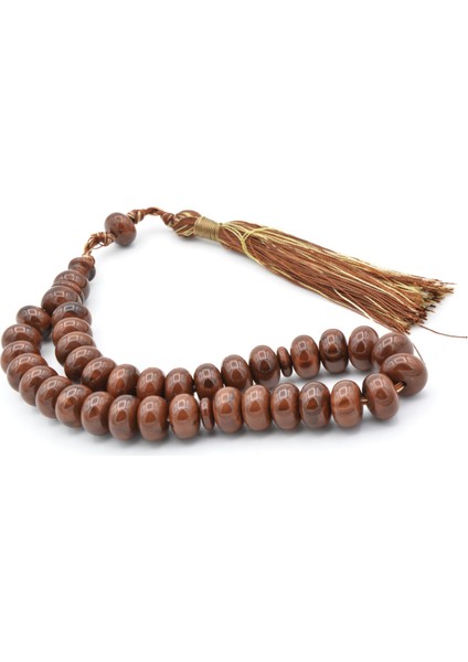 Zeyn Usta Işi Basık Model Kahverengi Katalin Tesbih 006 fiyatları