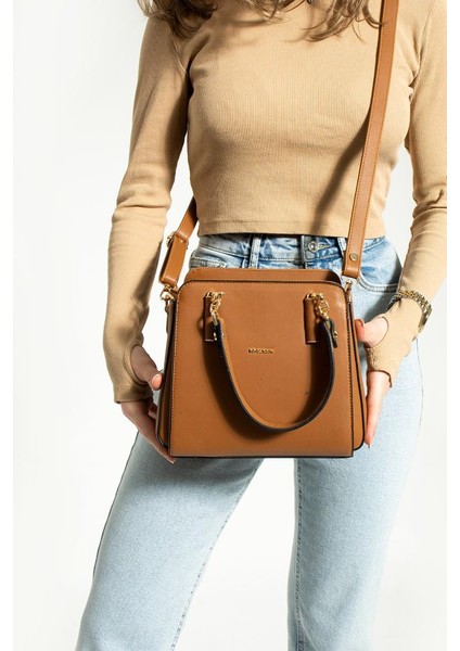 Kadın Kol Çantası Çapraz Askılı Omuz Çantası 24*20 cm Suni Deri Mega Bag El Çantası Business fiyatları