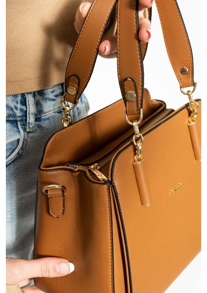 Kadın Kol Çantası Çapraz Askılı Omuz Çantası 24*20 cm Suni Deri Mega Bag El Çantası Business modelleri