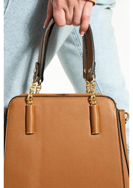 Kadın Kol Çantası Çapraz Askılı Omuz Çantası 24*20 cm Suni Deri Mega Bag El Çantası Business indirimleri