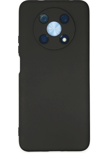 Huawei Nova Y90 Kılıf Nano Içi Kadife Silikon - SIYAH-(5796) - CHT3976-7850