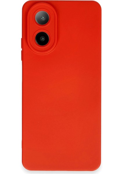 Oppo A38 Kılıf Nano Içi Kadife Silikon - KIRMIZI-(5796) - CHT2960-7576