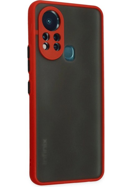 Infinix Hot 11S Kılıf Montreal Silikon Kapak - KIRMIZI-(5796) - CHT1995-4815 fiyatları