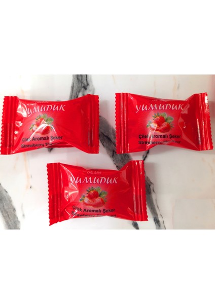 Çilek Aromalı Asetat Ambalajlı 1 kg