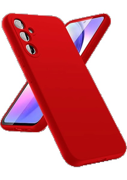 Samsung Galaxy A24 4g Kılıf First Silikon - KIRMIZI-(5796) - CHT1508-6070