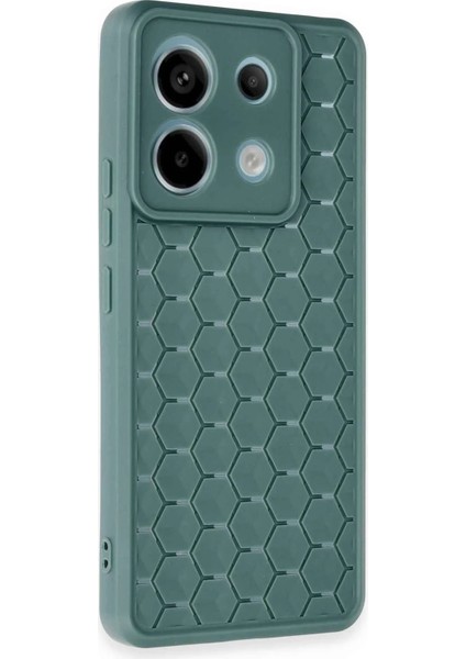 Xiaomi Redmi Note 13 Pro 5g Kılıf Petek Silikon Kapak - Koyu YEŞIL-(5796) - CHT1308-5788 fiyatları