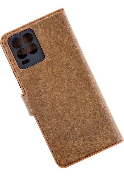 Realme 8 Pro Kılıf Trend S Plus Kapaklı Kılıf - TABA-(5796) - CHT1842-5674 fiyatları