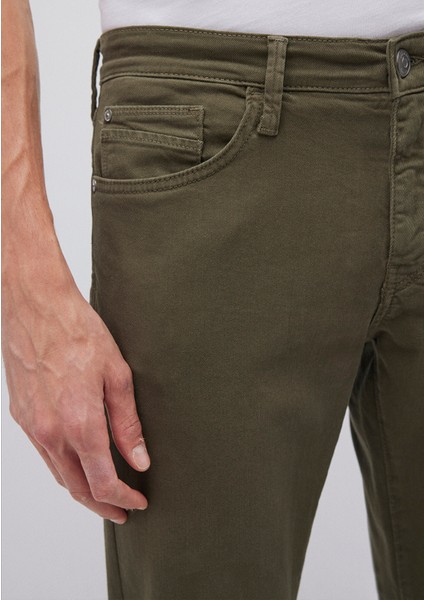 Martin Zeytin Yeşili Comfort Gabardin Pantolon 0037888046
