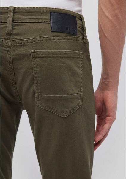 Martin Zeytin Yeşili Comfort Gabardin Pantolon 0037888046