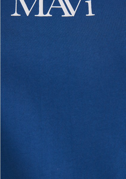 Mavi Logo Baskılı Lacivert Tişört 1611594-82625