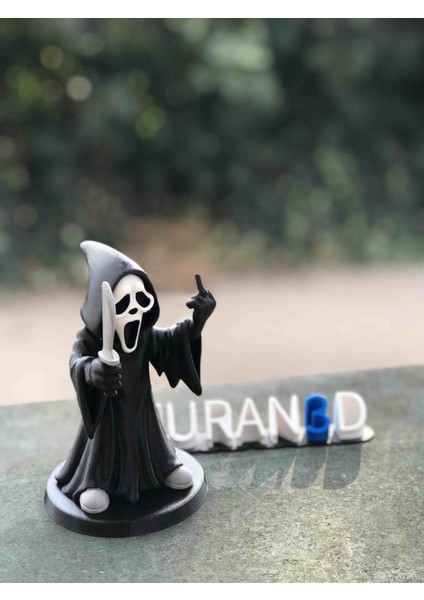Ghostface Figür – 15 cm Renkli 3D Baskı Dekoratif Obje fiyatları