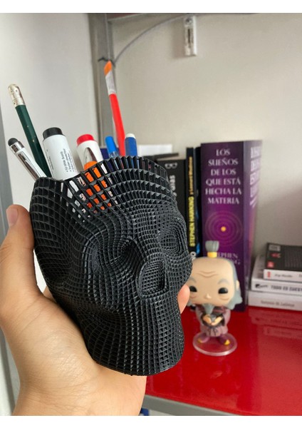 Yeni Tel Kafes Kafatası Kalemlik Siyah 1388237 fiyatları